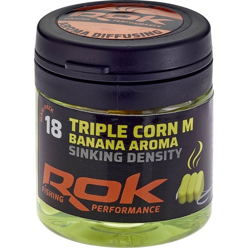 TRIPLE CORN M SINKING DENSITY JAUNE BANANA AROME X 18