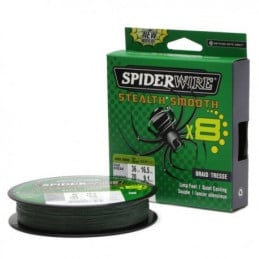 TRESSE SPIDERWIRE X8 0.23 MM 300 M MOSS GREEN 23.6 KG