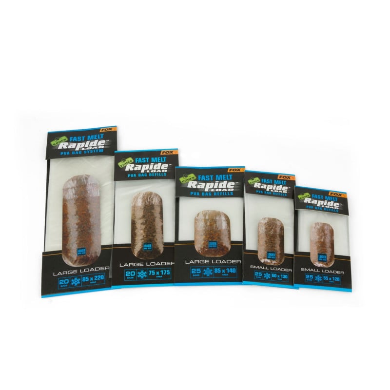 Fox Edges Rapide Load PVA Fast Melt Refills 55 x 120mm 25 Bags
