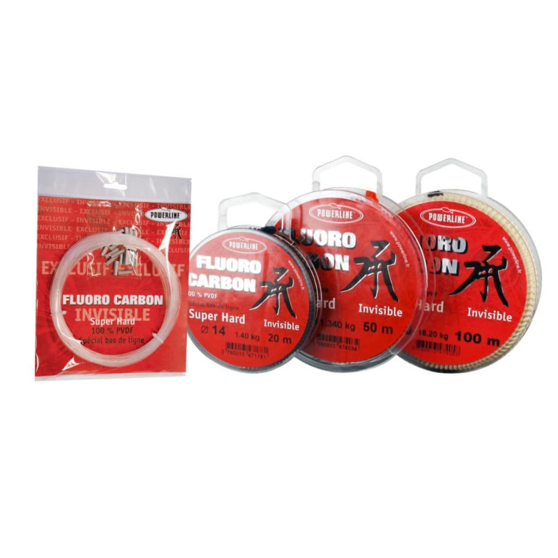 FLUOROCARBONE POWERLINE 50 M 30/100 6.8 KG
