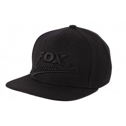 FOX Black / Camo Snapback Hat