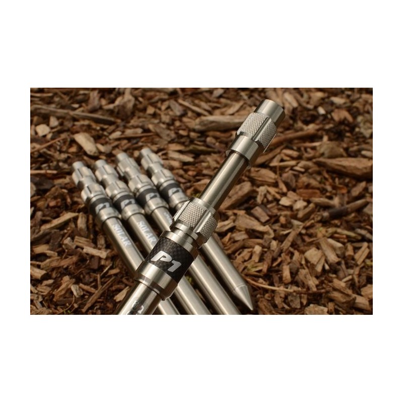 Solar P1 Travel Lite 12" Bankstick – Piquet léger et durable compatible Worldwide Pod | CarpeConnect.com