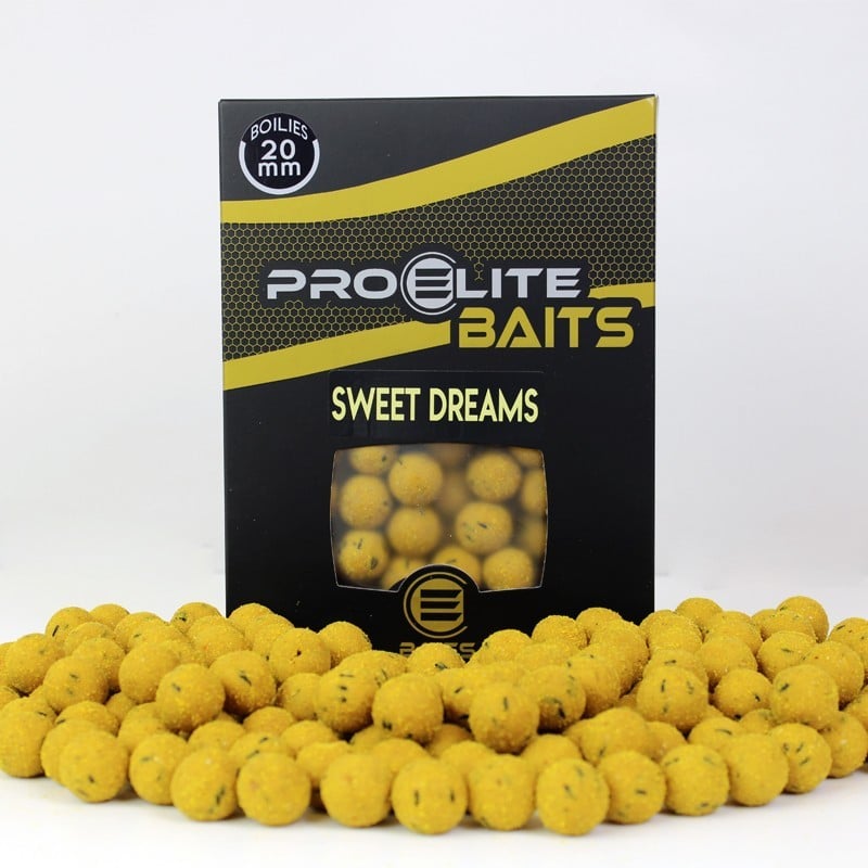 pro elite baits sweet dreams gold boilies 20 mm 1 kg
