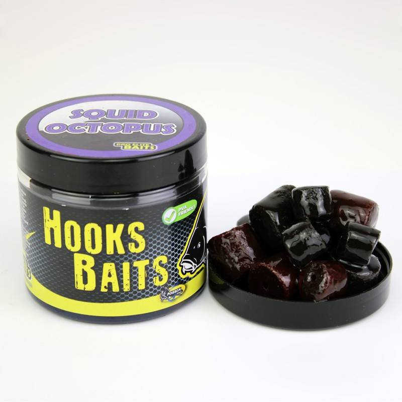 pro elite baits hook pellets liquid booster 14/20 mm squid octopus