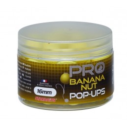 STARBAITS BOUILLETTES PRO BANANA NUT POP UP 16MM  50G