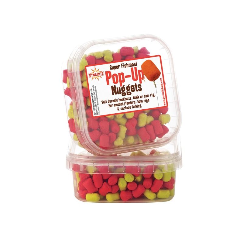 DYNAMITE BAITS NUGGETS POP UP ROUGE JAUNE