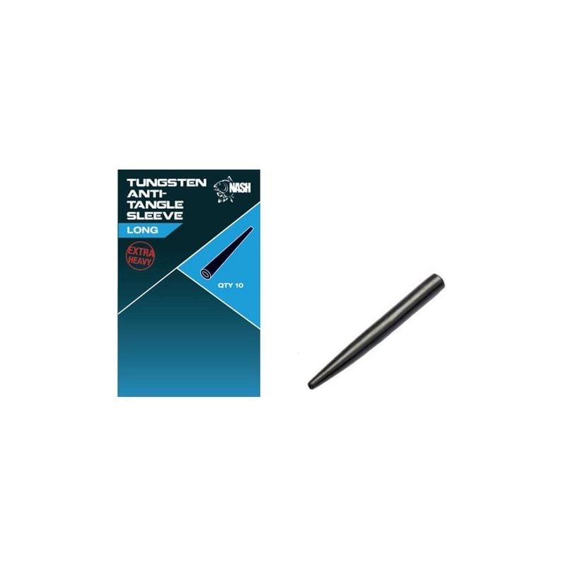 NASH TUNGSTEN ANTI-TANGLE SLEEVE LONG X 10