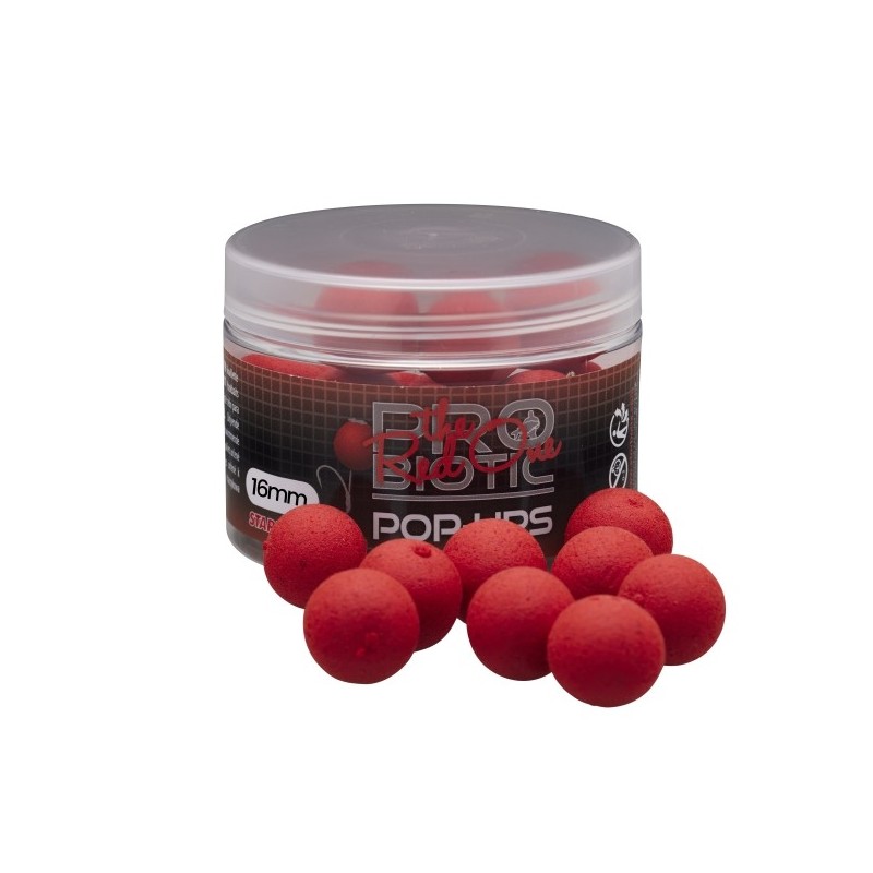 STARBAITS BOUILLETTES PRO RED POP UP 12MM 50G