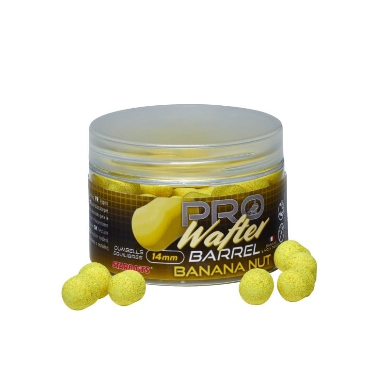 STARBAITS PRO BANANA NUT WAFTER BARREL 14MM 50G
