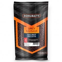 SONUBAIT SPICY SAUSAGE HALIBUT PELLETS 3 MM 900 GR