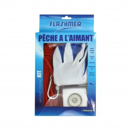FLASHMER KIT PECHE A L'AIMANT 150 KG