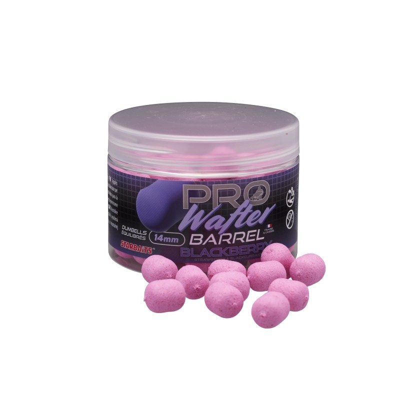 STARBAITS PROBIOTIC BLACK BERRY WAFTER BARREL 14 MM 50 GR