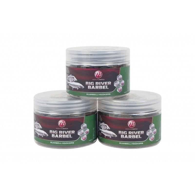 Big River Barbel Dumbell Hookbaits - 12 x 15mm
