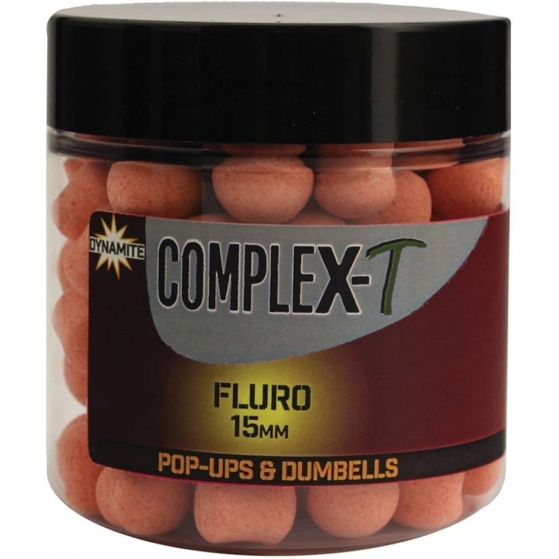 DYNAMITE BAITS COMPLEX T FLUORO POP UPS 15 MM