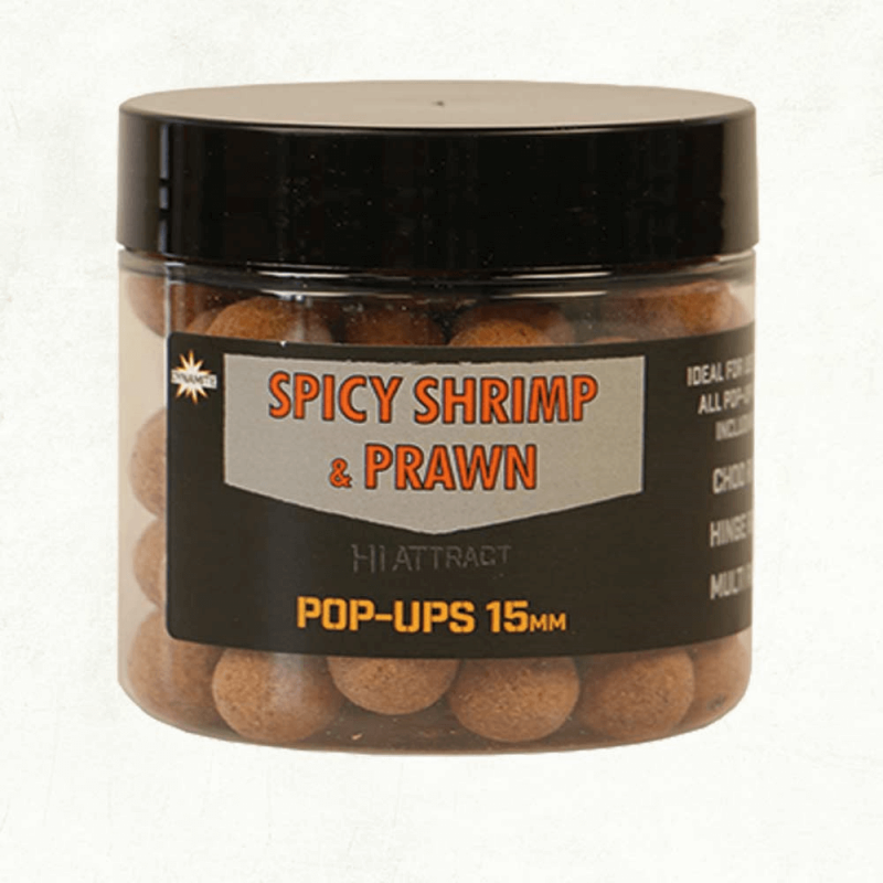 dynamit baits POP UPS SPICY SHRIMP PRAWN 15 MM