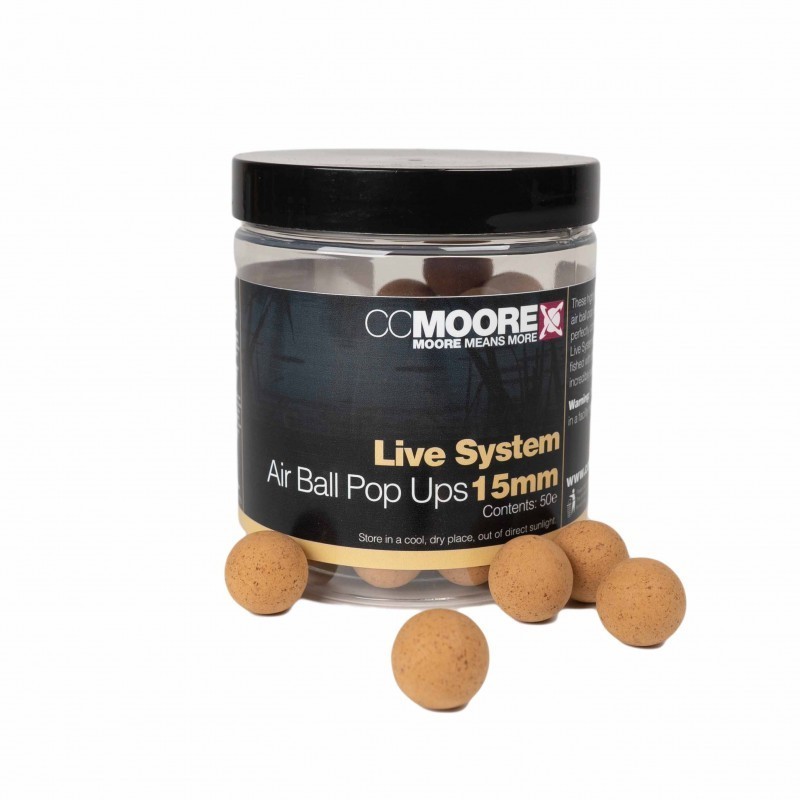CC MOORE LIVE SYTEM AIR BALL POP UPS 15MM