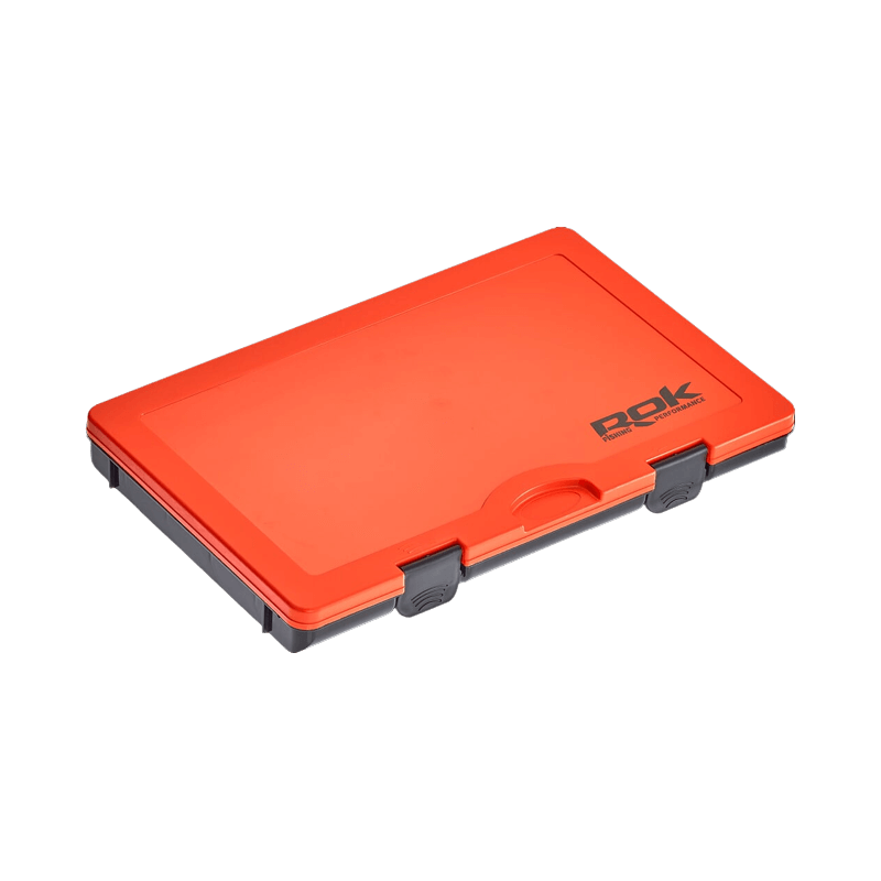 ROK BOITE PLATE 27X17X4.3 CM NOIRE ORANGE