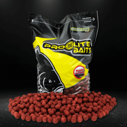 PRO ELITE BAITS BOILIES N FOODS 20 MM BLOODY MULBERRY 2.5 kgs