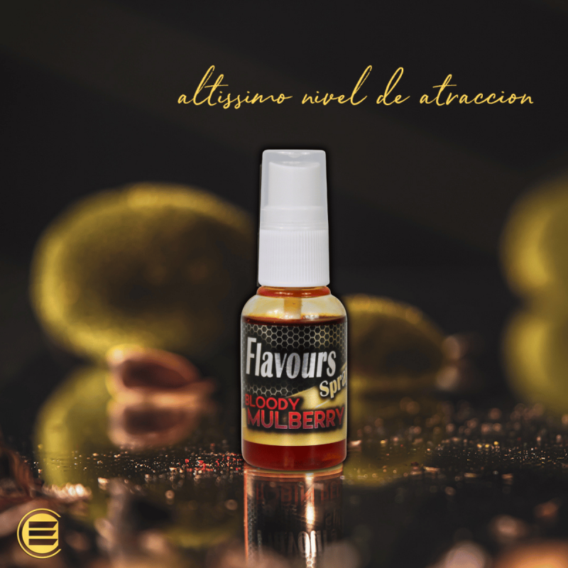 PRO ELITE BAITS GOLD FLAVOURS SPRAY BLOODY MULBERRY 30ML