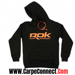 ROK BLACK HOODIE T L