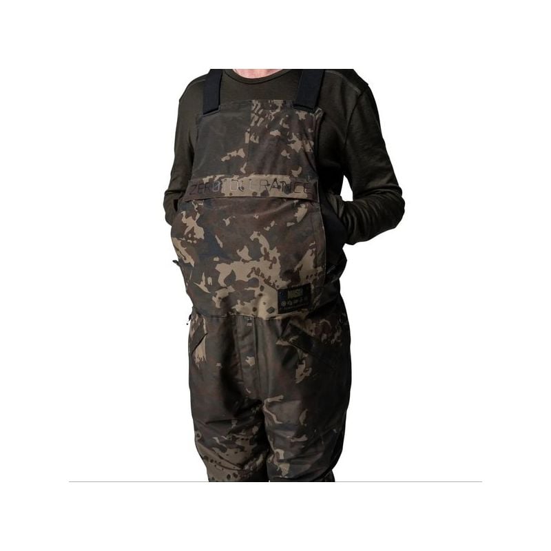 Nash ZT Helluva Waterproof Bib and Brace Camo M