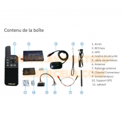 Bateau Amorceur Anatec Monocoque S IVY+AN-I6X+ Sondeur ALF500+XR310 Autopilot