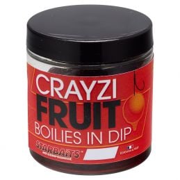 STARBAITS PC CRAYZI FRUIT BOILIES IN DIP 24MM 150GR
