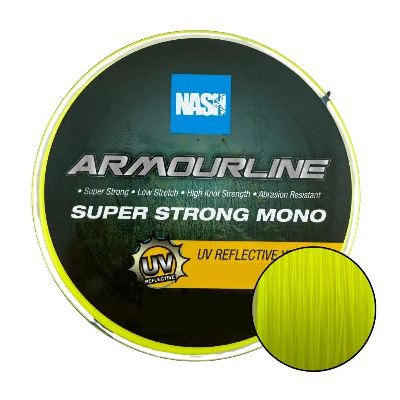 Nash Armourline Super Strong Mono UV Yellow 15lb/0.35mm 1000m