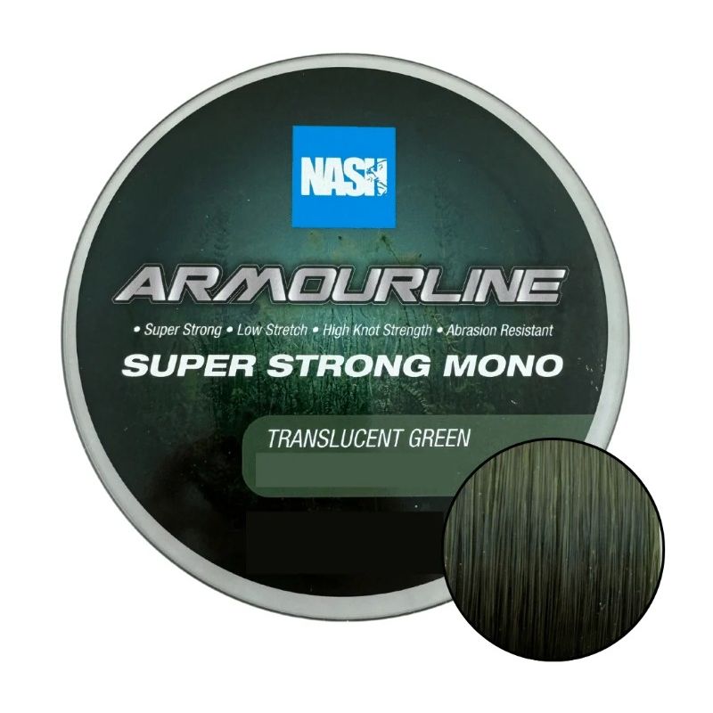 Nash Armourline Super Strong Mono Green 25lb/0.45mm 1000m