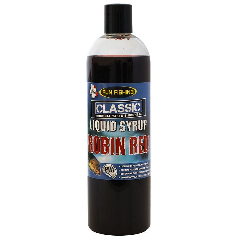 FUN FISHING CLASSIC LIQYUID SYRUP 480 ML ROBIN RED
