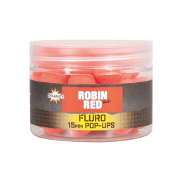 Dynamite Baits Robin Red Fluoro Pop Ups 15 mm