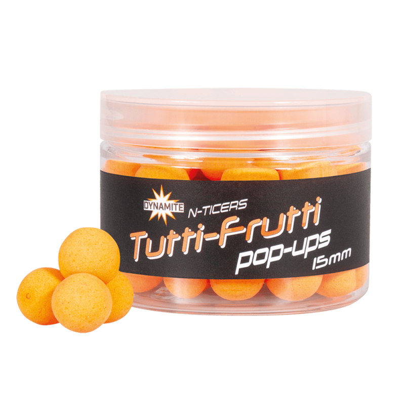 Dynamite Baits N-Ticers Tutti Fritti  Fluoro Pop Up 15 mm