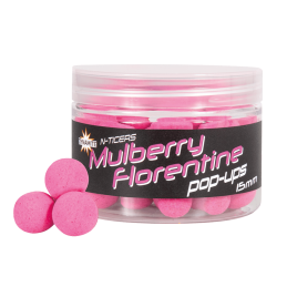 Dynamite Baits N-Ticers Mulberry Florentines Fluoro Pop Up 15 mm