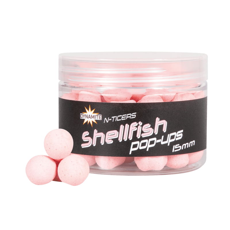 Dynamite Baits N-Ticers Shellfish Pop Up 15 mm