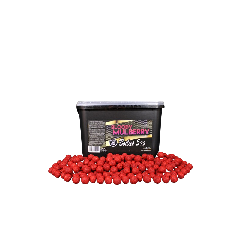 Boilies 20 mm Bloody Mulberry Gold Bucket 5 kg 20 mm