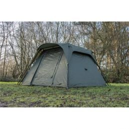 Solar SP Quick Up Shelter Green MK2 + Heavy Duty Groundsheet | Biwy Longue Session | CarpeConnect.com