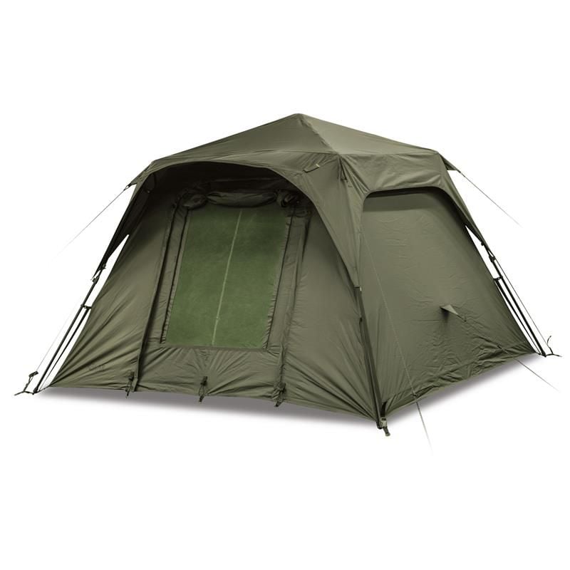 Solar SP Quick Up Shelter Green MK2 + Heavy Duty Groundsheet | Biwy Longue Session | CarpeConnect.com