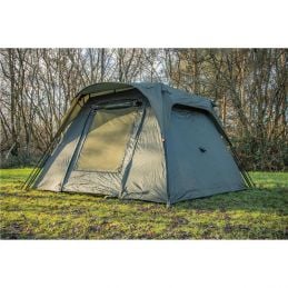 Solar SP Quick Up Shelter Green MK2 + Heavy Duty Groundsheet | Biwy Longue Session | CarpeConnect.com