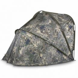 Nash Gazebo Base Camp Camo Pro avec Sleeping Pod Biwy Carpe