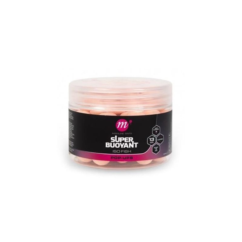 Mainline ISO Fish Super Buoyant Pop-Ups - 13mm - Pink