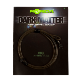 Korda Dark Matter Leader Ring Swivel Weedy Green