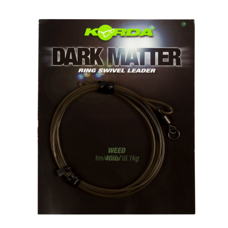 Korda Dark Matter Leader Ring Swivel Weedy Green