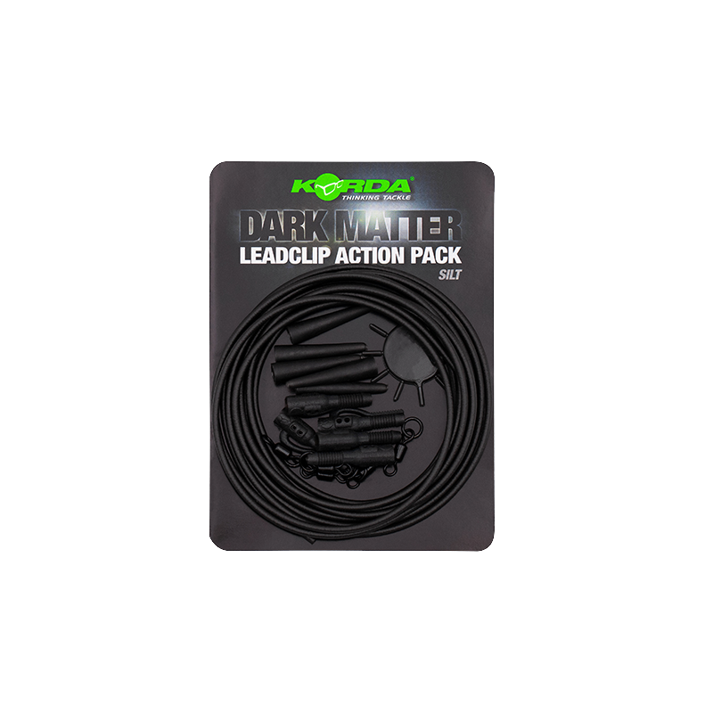 Korda Lead Clip Action Pack Silt – Système Sécurisé pour Plombs | CarpeConnect