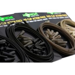 Korda Lead Clip Action Pack Silt – Système Sécurisé pour Plombs | CarpeConnect