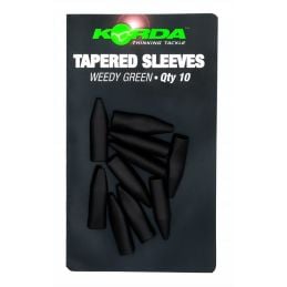 Korda Tapered Silicone Sleeve Green – Manchon conique pour clips | CarpeConnect