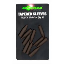 Korda Tapered Silicone Sleeve Brown – Manchon conique pour clips | CarpeConnect