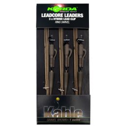 Korda Leadcore Hybrid Lead Clip Gravel 1m 3pcs