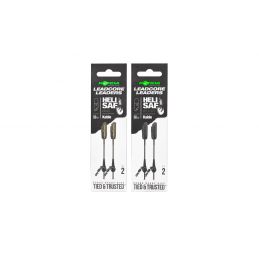 Korda Kable Leadcore Leaders Heli Safe Gravel 50 cm – 2 Pièces | CarpeConnect