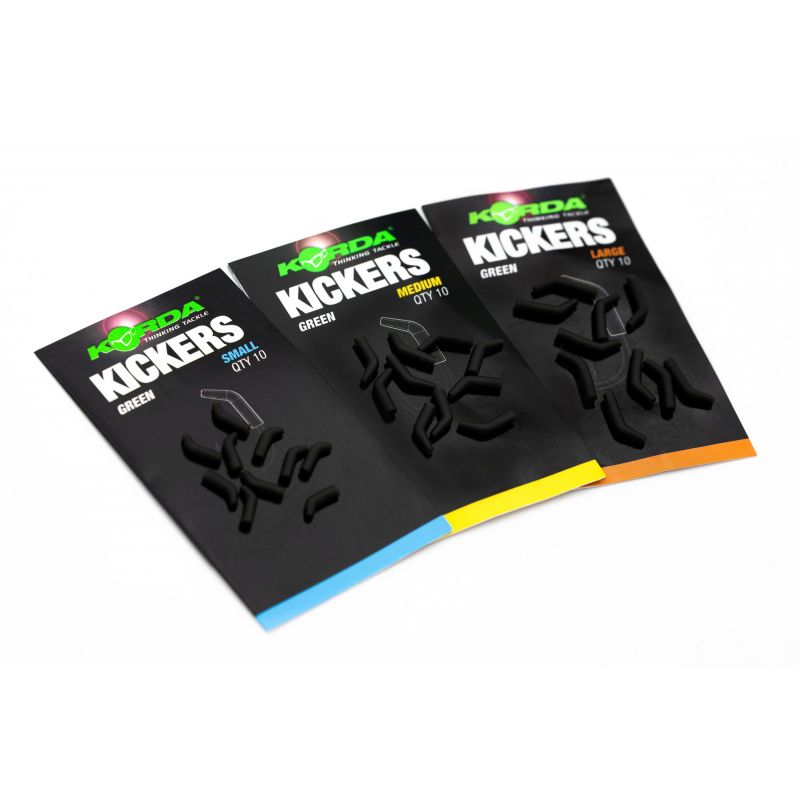 Korda Green Kickers Medium – Kickers caoutchouc pour hameçons | CarpeConnect