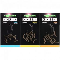 Korda Brown Kickers Medium – Kickers caoutchouc pour hameçons | CarpeConnect